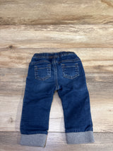 Cat & Jack Drawstring Jeans Blue sz 6-9m