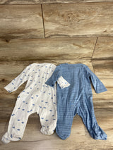 NEW Just One You 2pk Sleepers Blue sz 3m