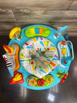 NEW Fisher Price 3-in-1 Sit-to-Stand Activity Center In Jazzy Jungle