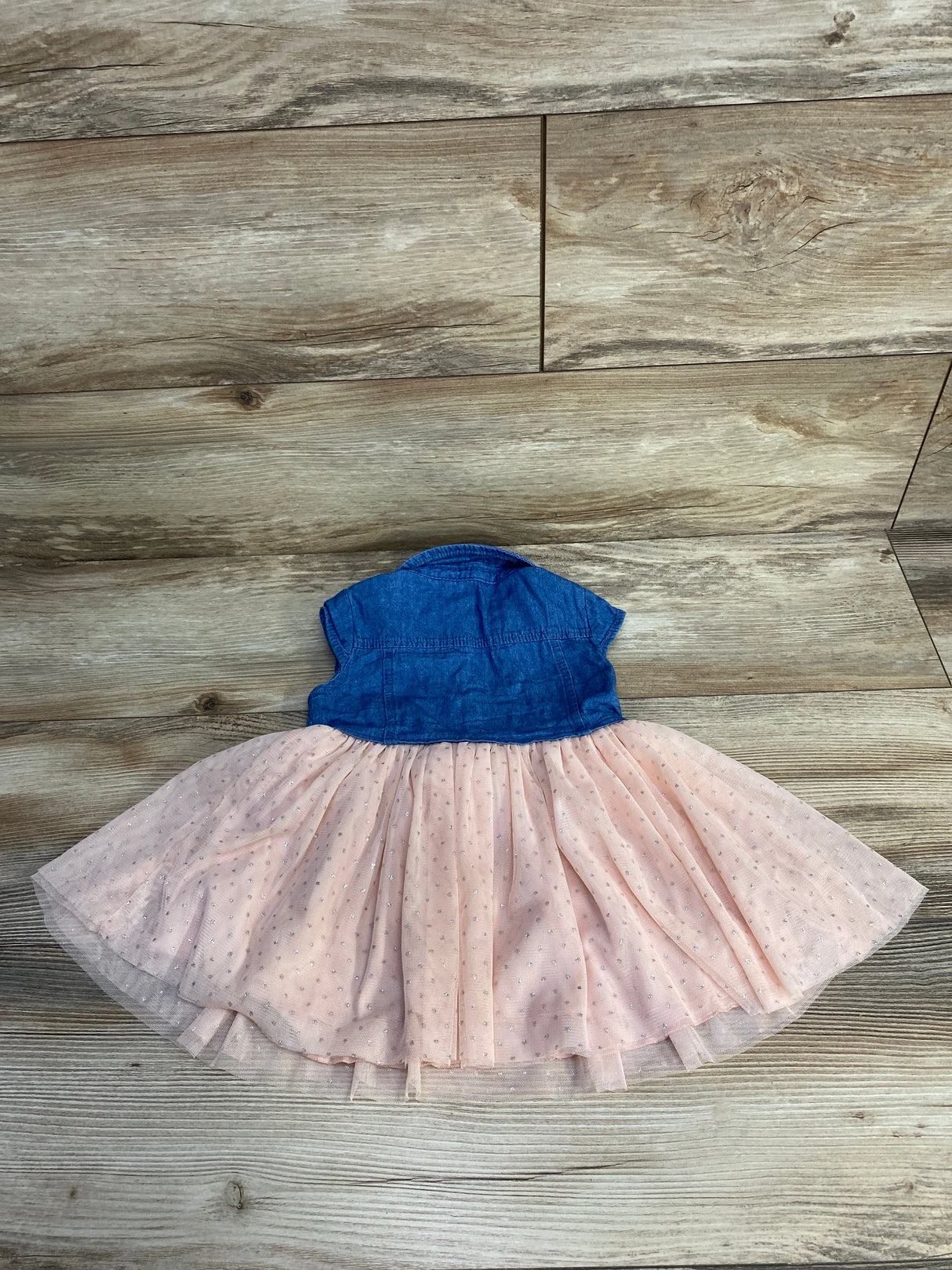 Baby Guess Tulle Dress Blue sz 18m