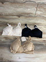 NEW Hofish Full Bust Seamless Nursing Maternity Bras 3pk sz Large
