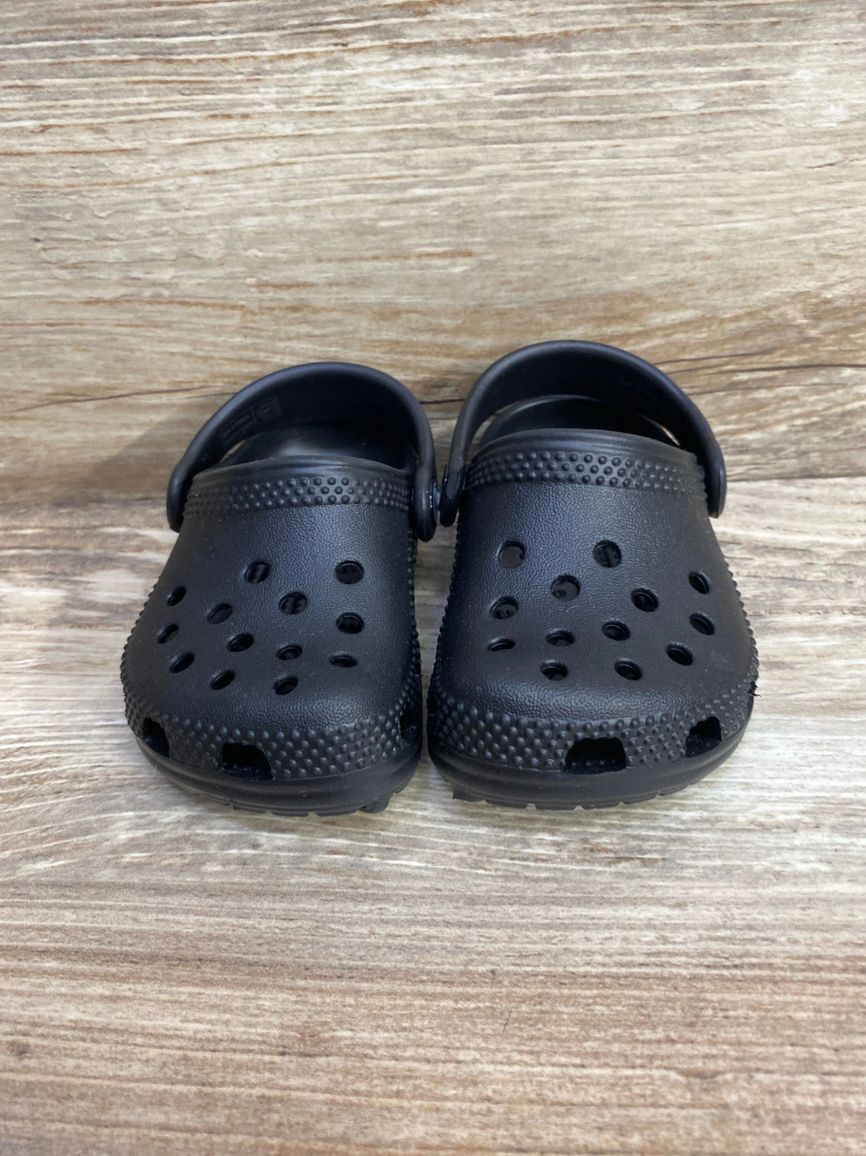 Crocs Classic Clogs Black sz 2/3c