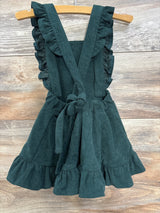 Ruffled Cord Skirtall Emerald sz 9-12m