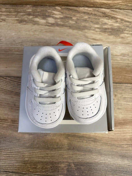Nike Force 1 Crib White sz 2c - Me n Mommy To Be