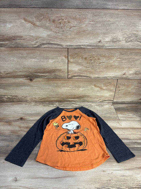 Jumping Beans Snoopy Shirt Grey/Orange sz 5T - Me n Mommy To Be