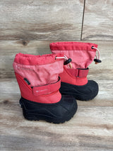 Columbia Powderbug Plus II Waterproof Snow Boots Pink sz 7c