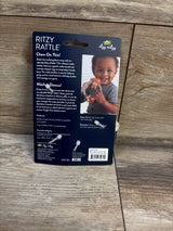 NEW Itzy Ritzy Ritzy Ring Rattle & Teether - Highland Cow