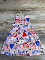 H&M Butterfly Tank Dress Pink sz 3-4T - Me n Mommy To Be