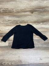 Cat & Jack Thermal Shirt Black sz 2T