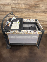 Pamo Babe Unisex Nursery Center Portable Playard, Khaki