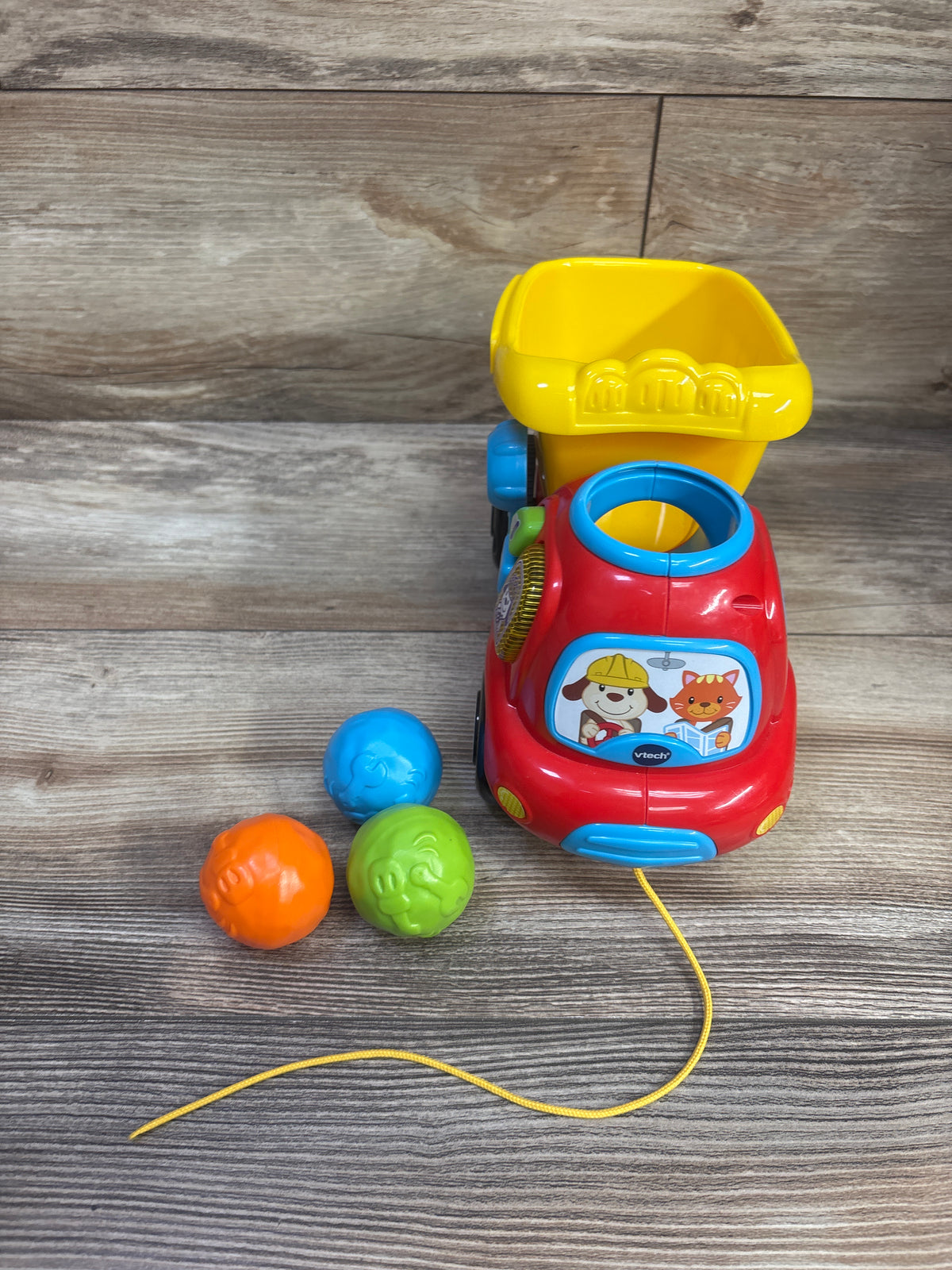 Vtech Drop & Go Dump Truck Red