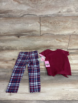 NEW Freestyle Revolution 2pc Texas Tigers Shirt & Leggings Set Red sz 2T