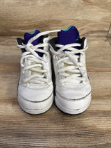 Air Jordan 5 Retro TD 'Grape' Sneakers sz 10c