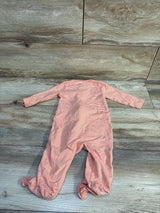 Just One You Striped Halloween Sleeper Orange sz 6m