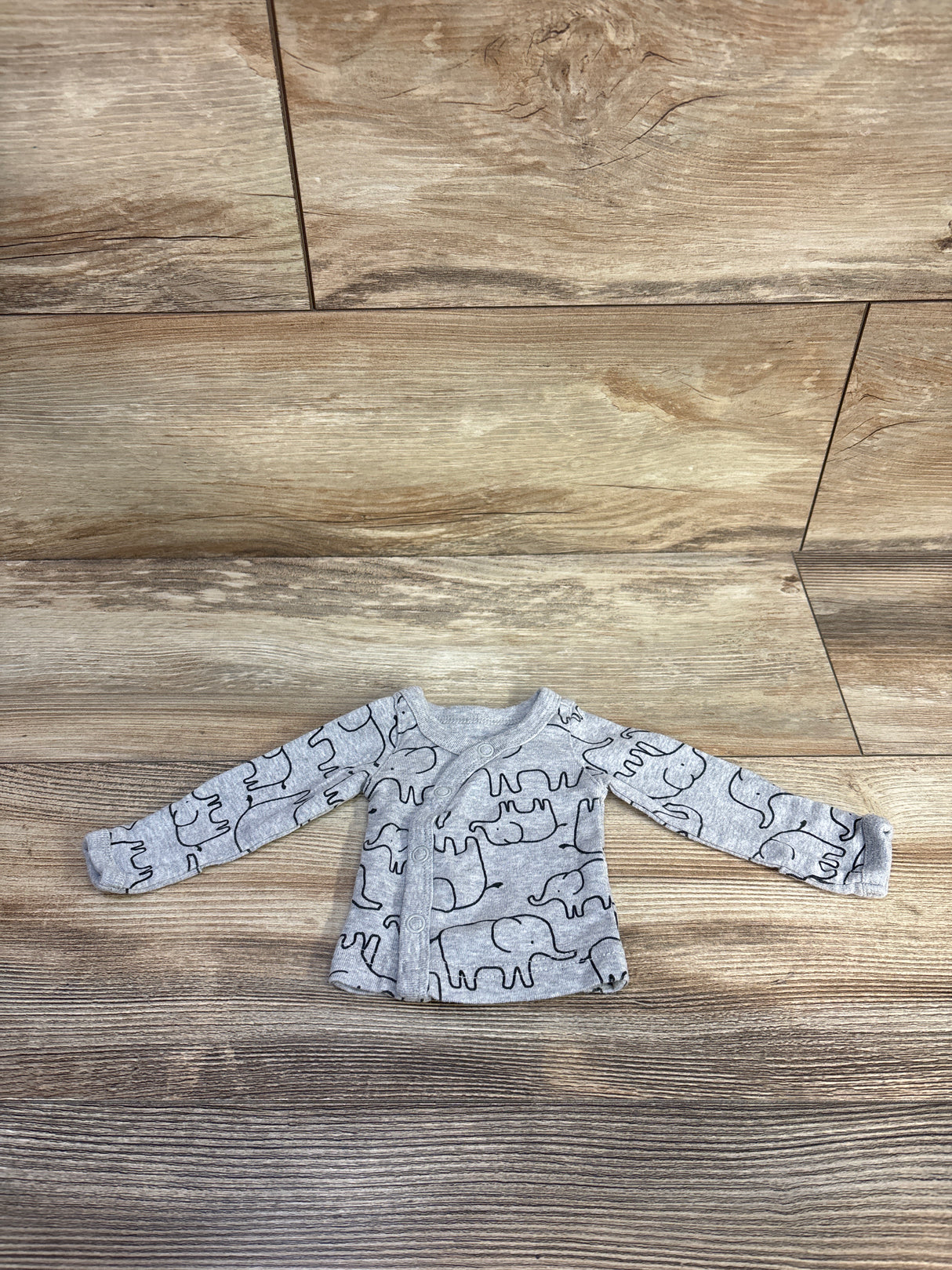 Just One You Kimono Shirt Grey sz Preemie