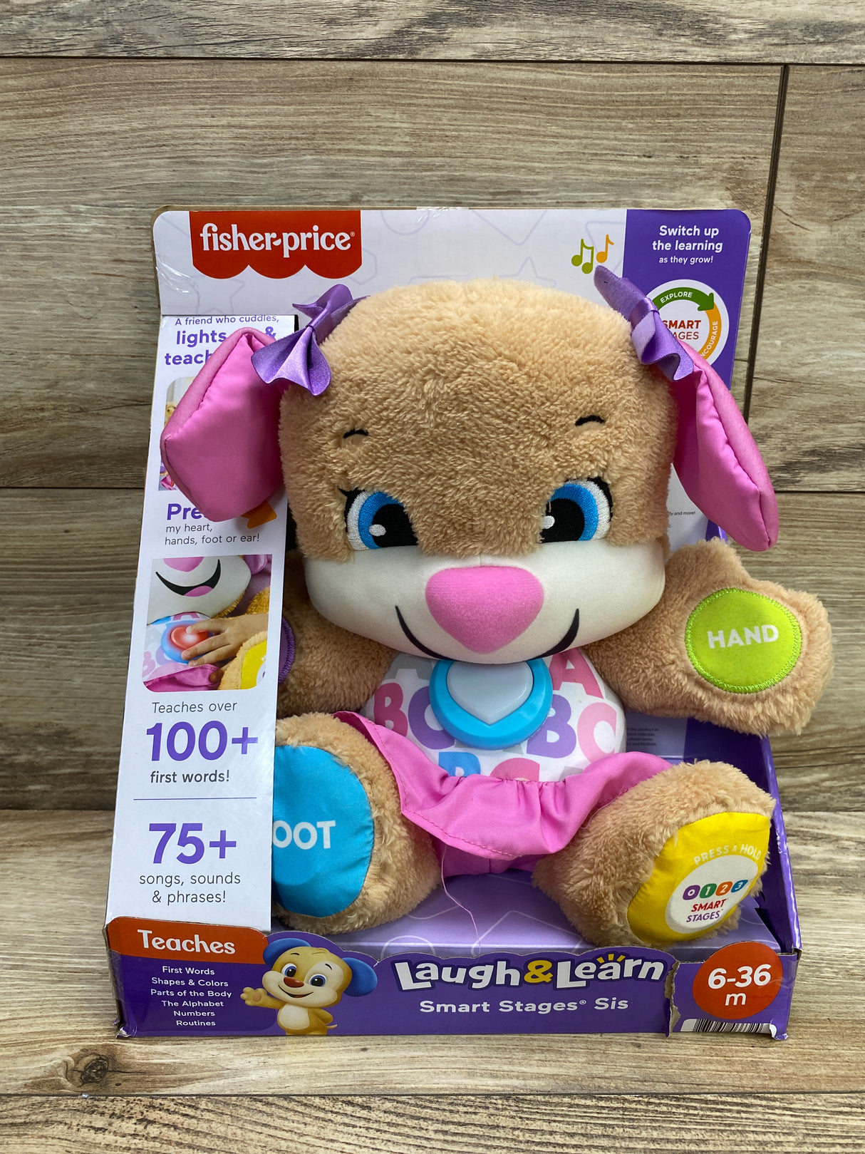 NEW Fisher-Price Laugh And Learn Smart Stages Puppy - Sis