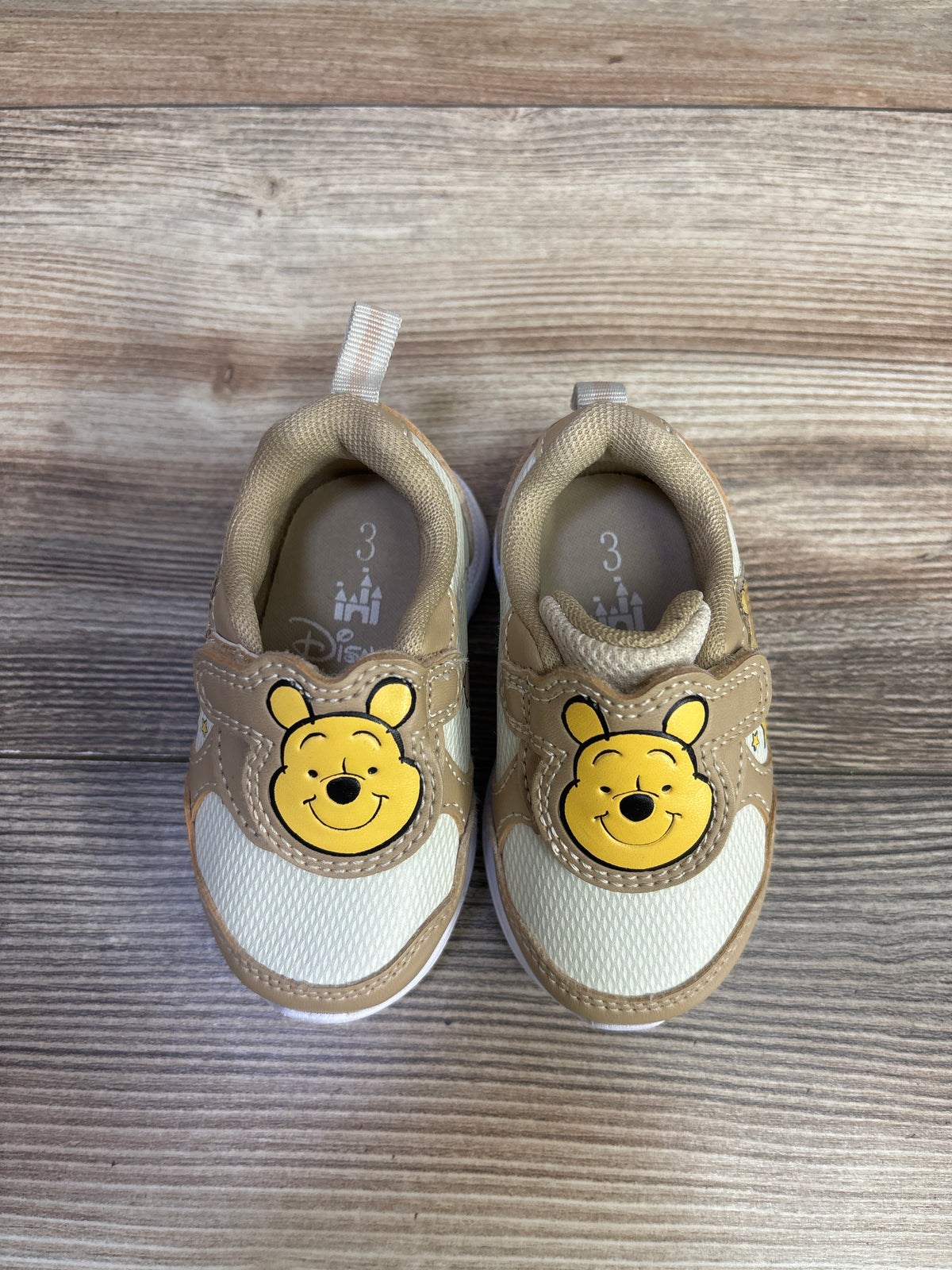 Disney Baby Winnie The Pooh Sneakers Beige sz 3c