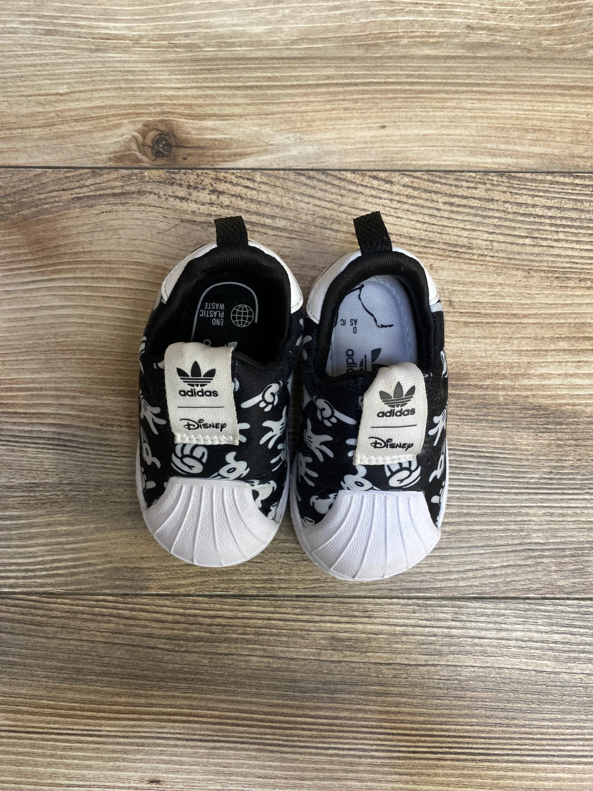Adidas x Disney Superstar 360 Shoes Black sz 4c - Me n Mommy To Be
