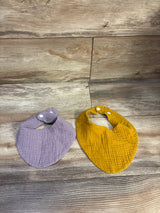 Muslin Bandana Bibs 2pk
