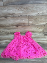 Cat & Jack Tulle Heart Print Dress Pink sz 3T