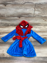 Marvel Spiderman Hooded Robe Blue sz 2T