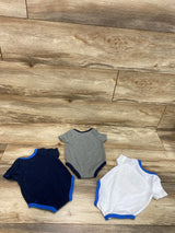 Nike 3pk Bodysuits Blue sz 3m