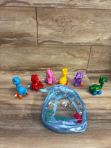 Beestech Dino-World Wind-Up Dinosaur Toys 6pk