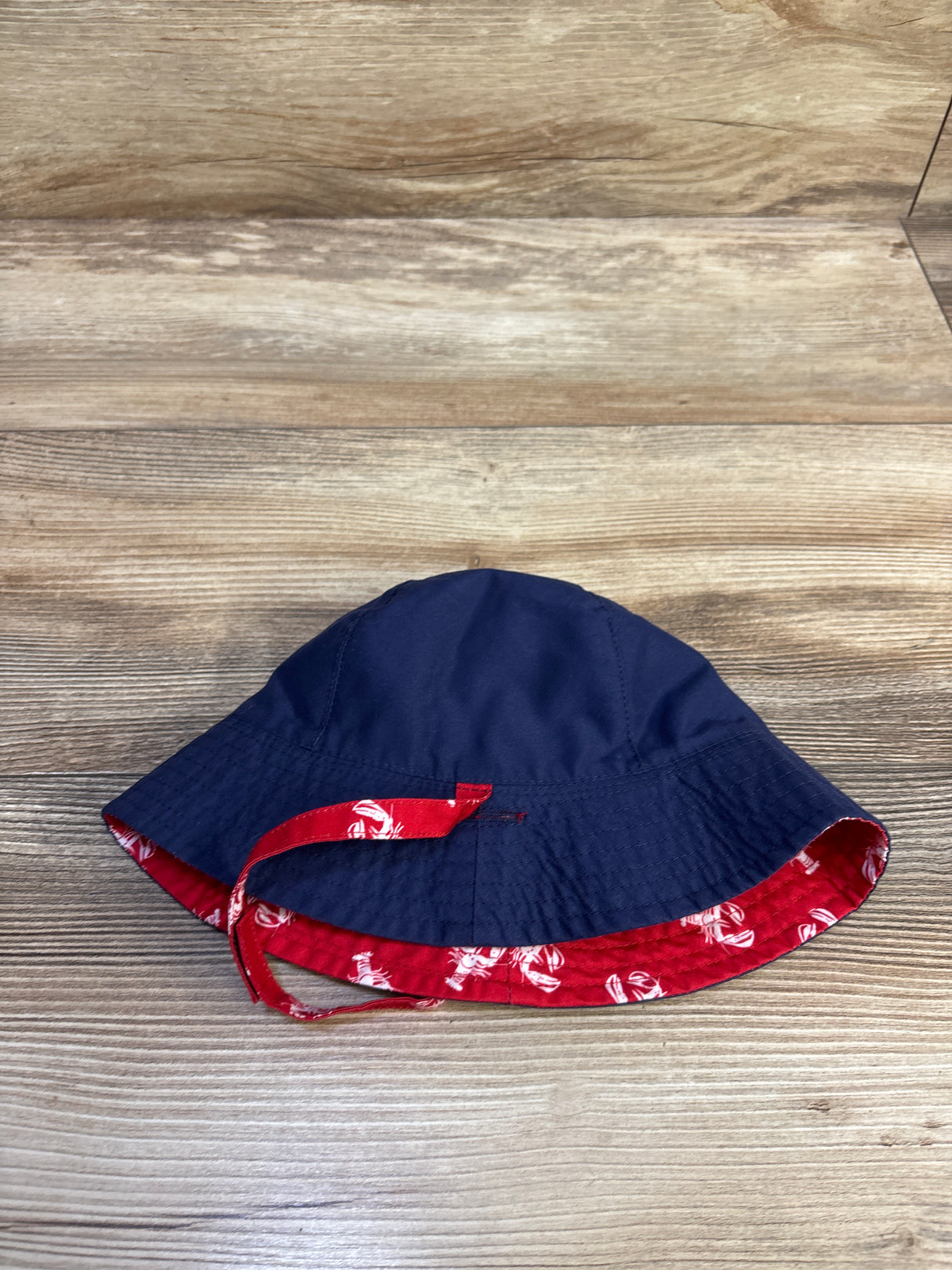 Carter's Reversible Bucket Hat Red/Navy sz 12-24m