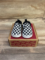 Vans Slip On V Crib Shoes Checkerboard sz 1c