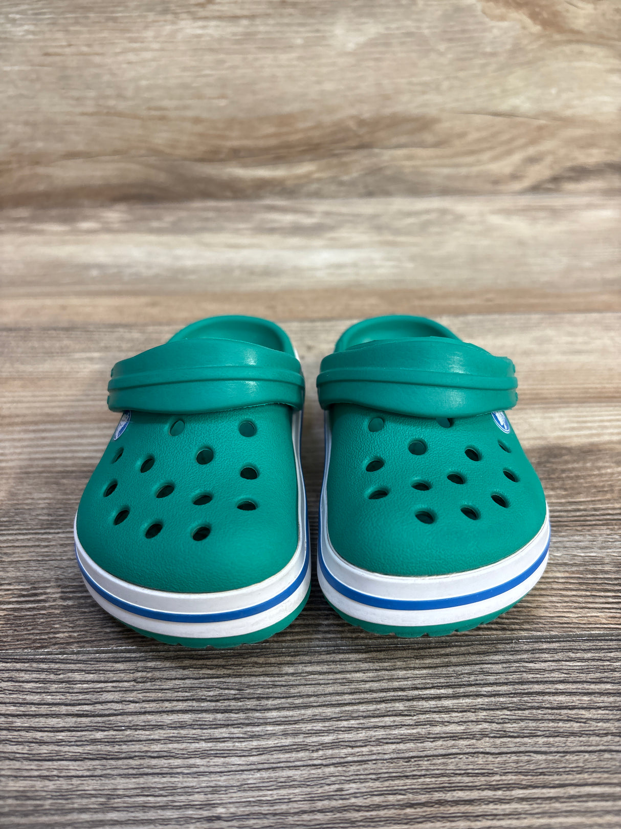 Crocs Crocband Clog Green sz 6c