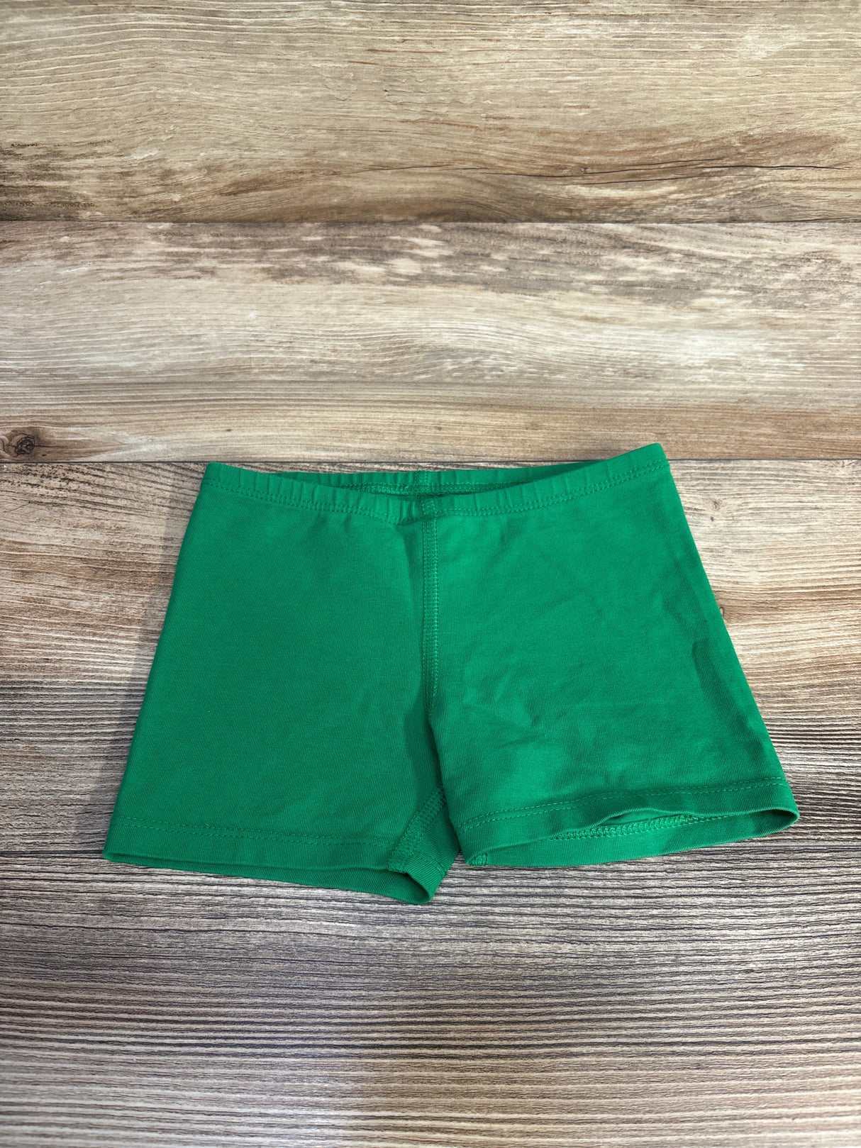 Primary Kids Cartwheel Solid Shorts Green sz 2-3T