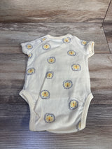 Uniqlo Kimono Bodysuit Yellow sz 3-6m