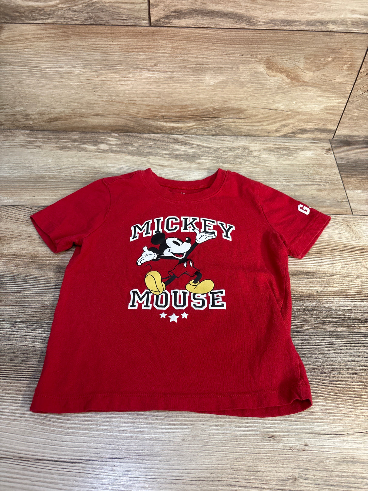 Baby Gap x Disney Mickey Mouse Shirt Red sz 3T