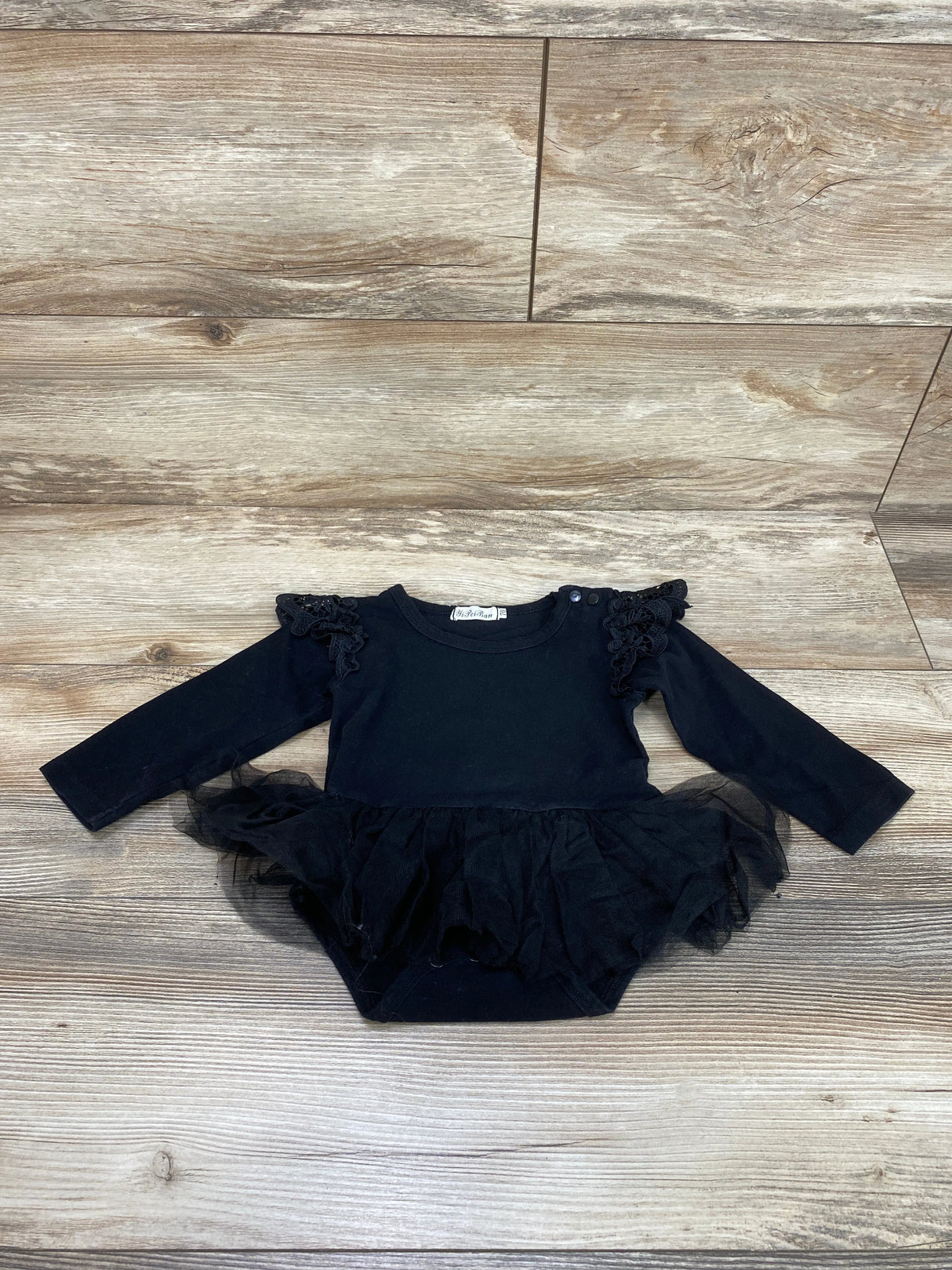 YiPeiBan Tutu Bodysuit Black sz 3-6m