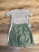 Adidas 2pc Shirt & Shorts Set Grey sz 3T