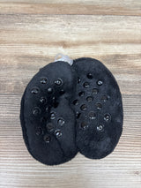 NEW DC Batman Snuggle Toes Plush Slippers Black sz 2-3T (5c)