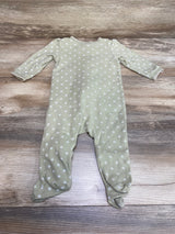 Carter's Bunny Sleeper Green sz 9m