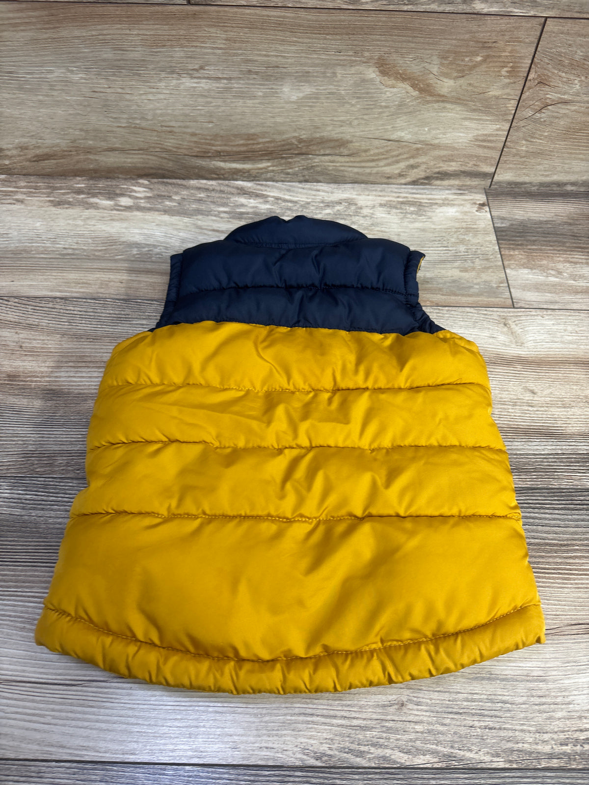 Old Navy Puffer Vest Yellow sz 18-24m