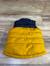 Old Navy Puffer Vest Yellow sz 18-24m
