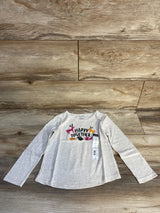 NEW Okie Dokie Happy Together Shirt Oatmeal sz 4T