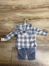 NEW Carter's 3pc Set Blue sz 3m