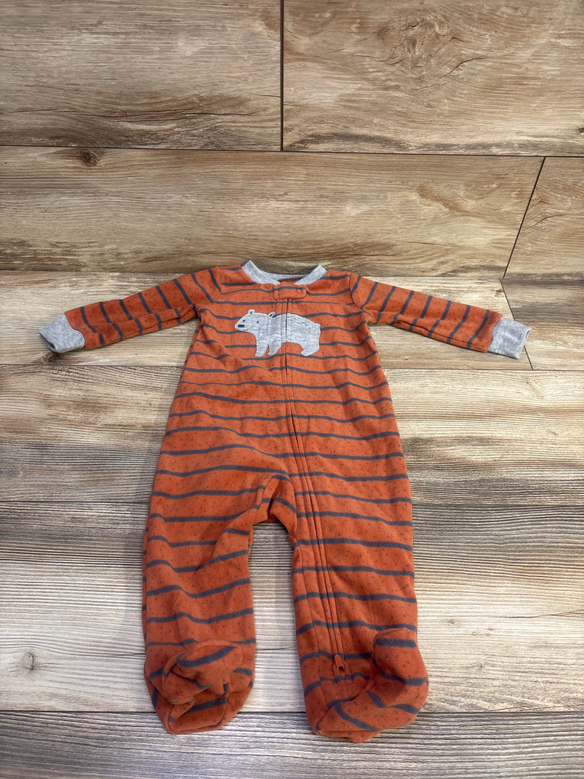 Simple Joys Blanket Sleeper Orange sz 6-9m