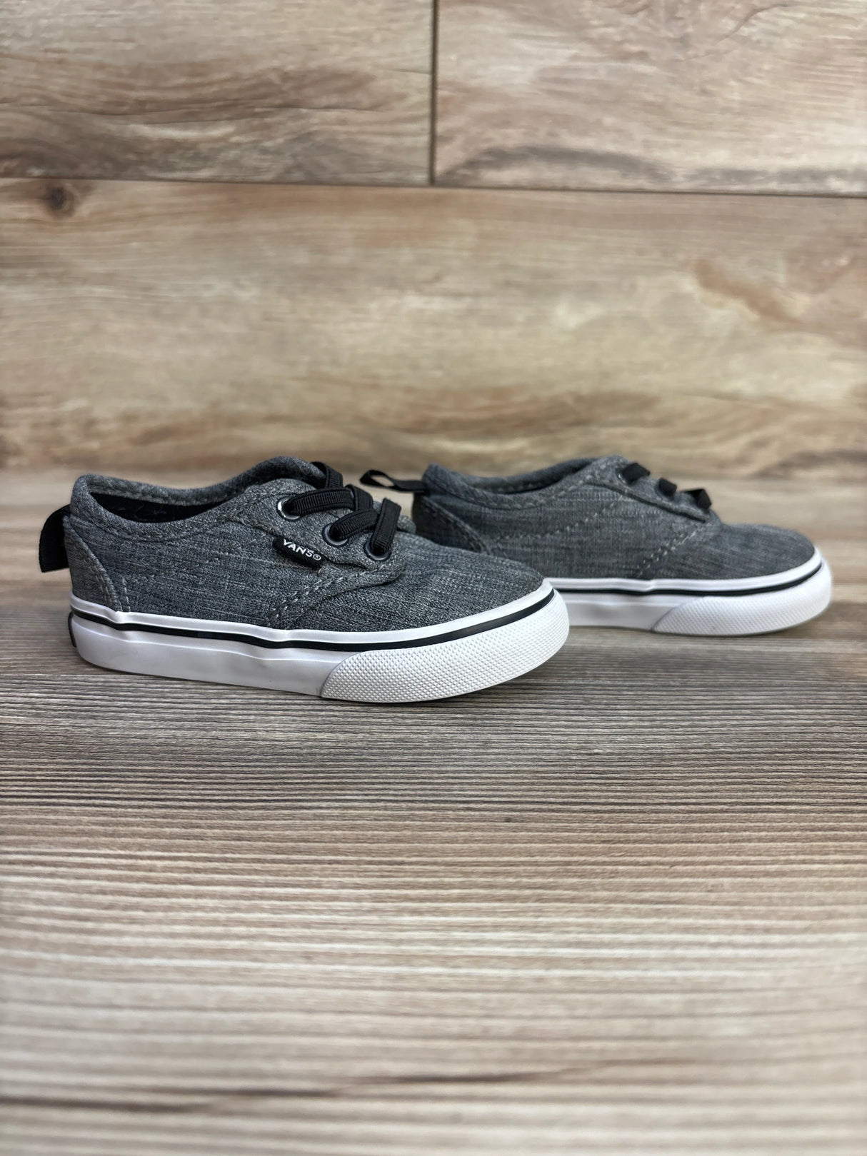 Vans Atwood V Slip On Shoes Grey sz 5.5c