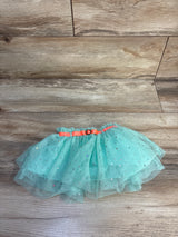 Belted Tulle Skort Teal sz 18m