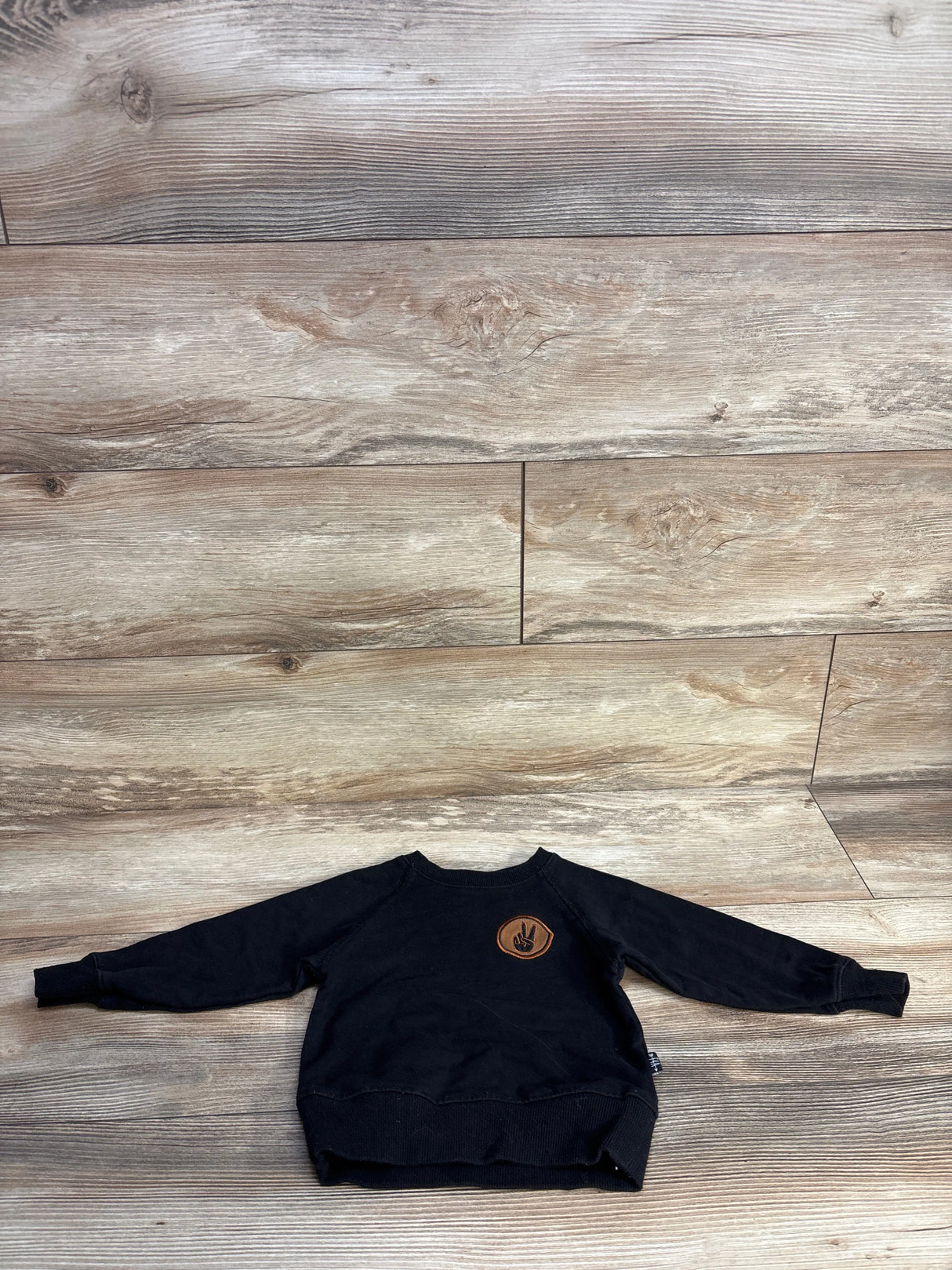 Feather 4 Arrow Pullover Sweatshirt Black sz 18m