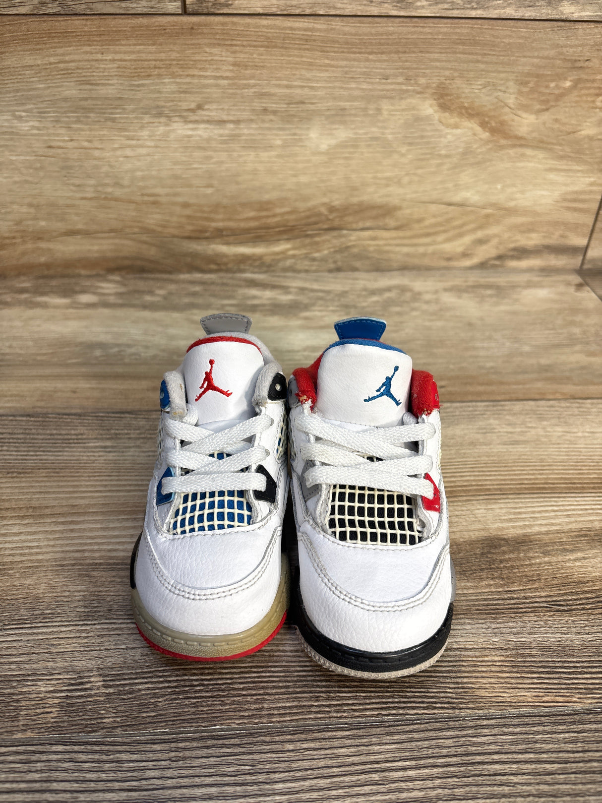 Air Jordan 4 Retro SE TD 'What The 4' White sz 6c