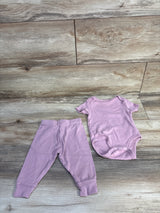 Cloud Island 2pc Bodysuit & Pants Set Pink sz 3-6m