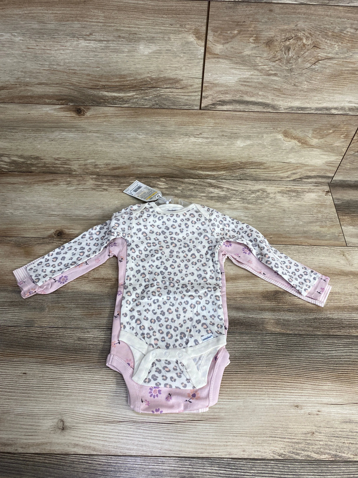 NEW Gerber 3pk Striped So Cute Bodysuits Set sz 3-6m