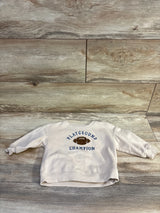 Carter's Playground Champion Football Sweatshirt Beige sz 9m