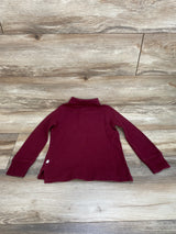 Baby Gap Burgundy Organic Cotton Uniform Polo Shirt sz 4/5